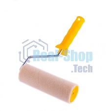 Валик Сибртех Лаки, 180 мм, ворс 5 мм, D 48 мм, D ручки 8 мм, велюр