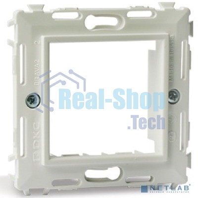 Суппорт 2 мод. BRAVA бел. (для СП) ДКС 75020W