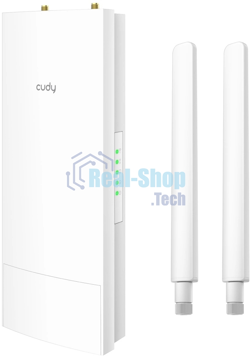 Повторитель беспроводного сигнала Cudy AP1300 Outdoor AC1200 Wi-Fi белый