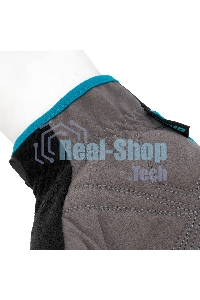 Перчатки комбинированные облегченные Gross открытые пальцы, AKTIV, размер XL (10)