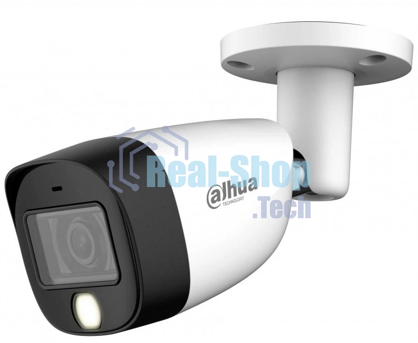 Камера видеонаблюдения аналоговая Dahua DH-HAC-HFW1200CMP-IL-A-0360B-S6 3.6-3.6мм HD-CVI HD-TVI цв. корп.:белый (DH-HAC-HFW1200CMP-IL-A-0360B)