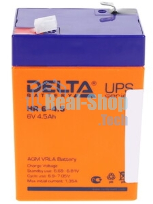 Батарея для ИБП Delta HR 6-4.5 (6V, 4.5Ah)
