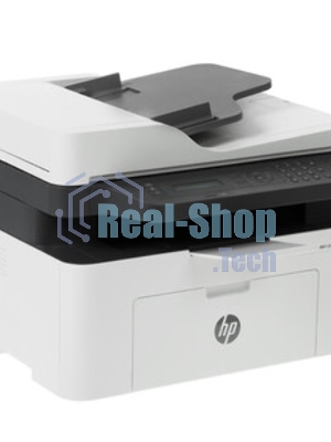 МФУ лазерное HP Laser MFP 137fnw (4ZB84A), A4, ч/б, печ. до 20 стр/мин., скан. до 15 стр/мин. (ч/б) 6 стр/мин. (цвет), 1200 x 1200 dpi (печать) 600x600dpi (скан.), USB, RJ-45, Wi-Fi, Air Print, Mopria