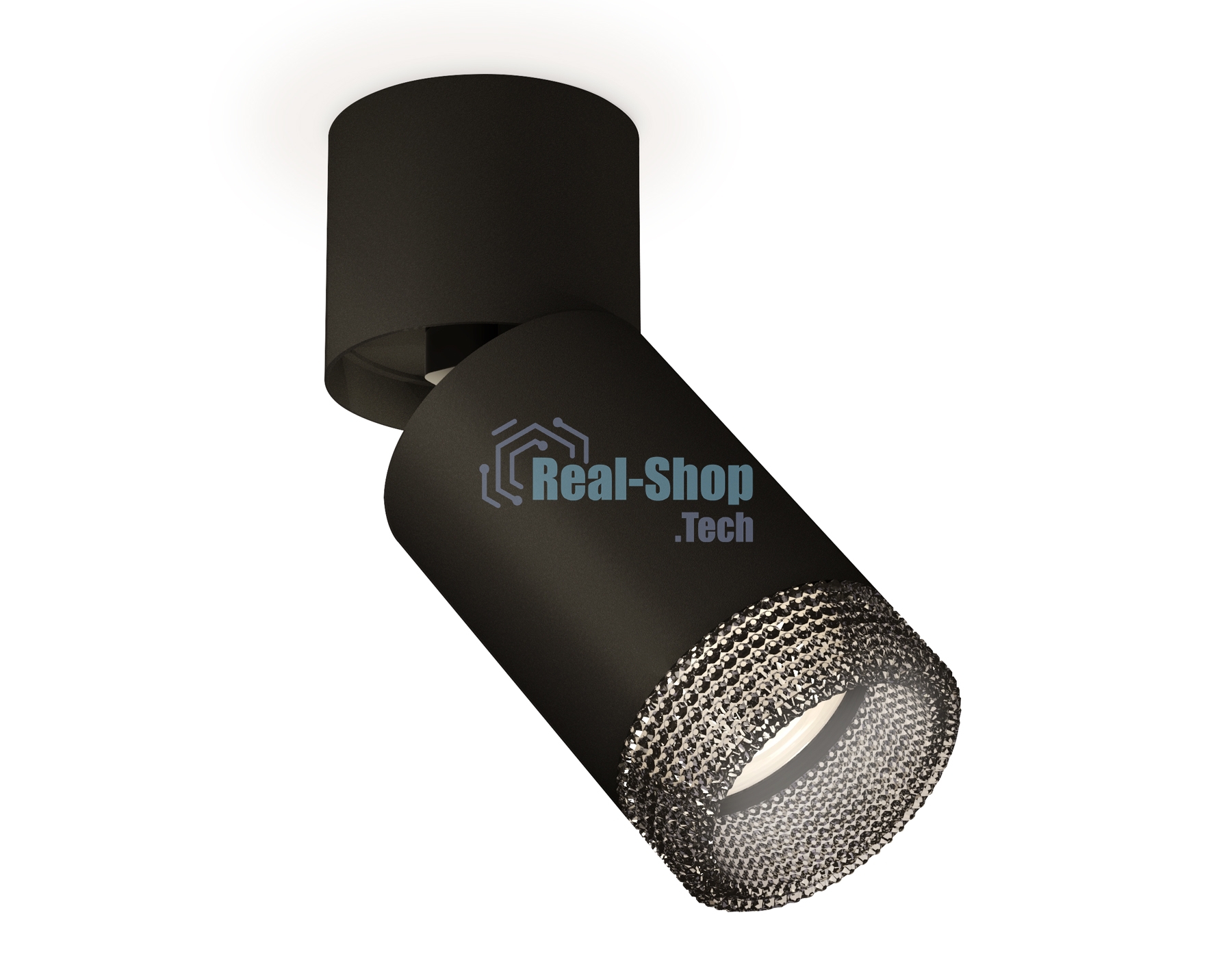 Светильник Ambrella Light XM6313061 SBK/BK/BK черный песок/черный/тонированный MR16 GU5.3 (A2221, C6313, N6151)