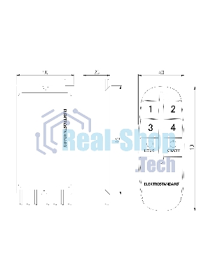 Пульт управления Elektrostandard Y8 Черный 4 канала a040988