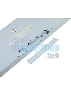 Комплект клавиатура + мышь Acer OCC205 беспроводной USB, 1200 dpi, белый/голубой