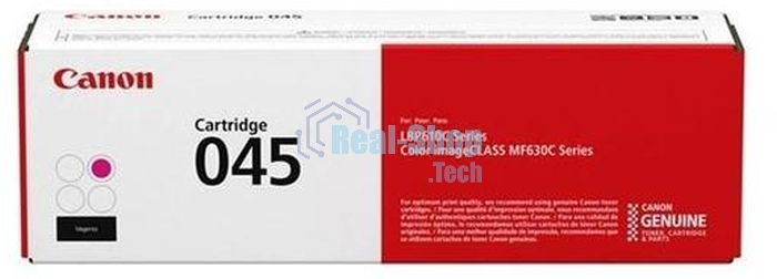 Картридж лазерный Canon 045M пурпурный, 1300 стр., для i-SENSYS MF631/633/635, LBP611