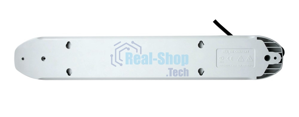 Сетевой фильтр ZIS Pilot GL 6 розеток (5 евро + 1 без заземления) 7 м 10A/2.2kVt