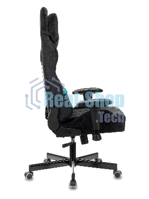 Кресло Бюрократ VIKING KNIGHT LT20 FABRIC черный, ткань, 120 кг, механизм качания