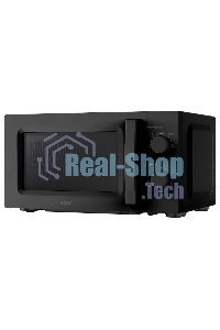 Микроволновая печь ECON ECO-2040M черный, 20 л, 700 Вт, переключатели - поворотный механизм