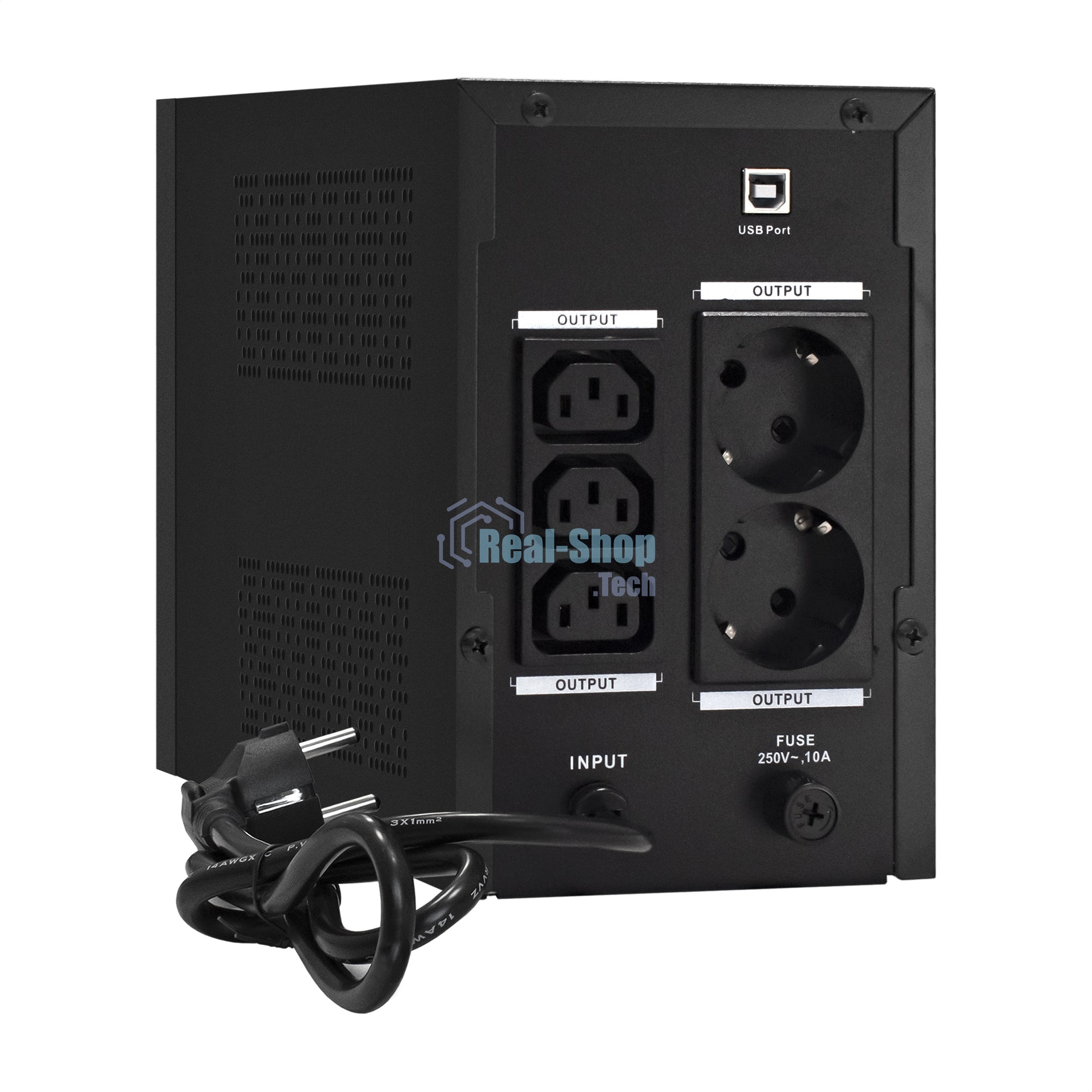 Источник бесперебойного питания ExeGate SpecialPro Smart LLB-1200.LCD.AVR.2SH.3C13.USB 1200VA/750W, LCD, AVR, 2*Schuko+3*C13, USB, съемн.кабель, металлический корпус, черный