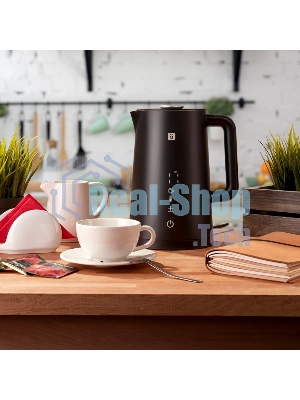 Чайник электрический Halsa HLS-K-103 WiFi умный пластиковый, черный