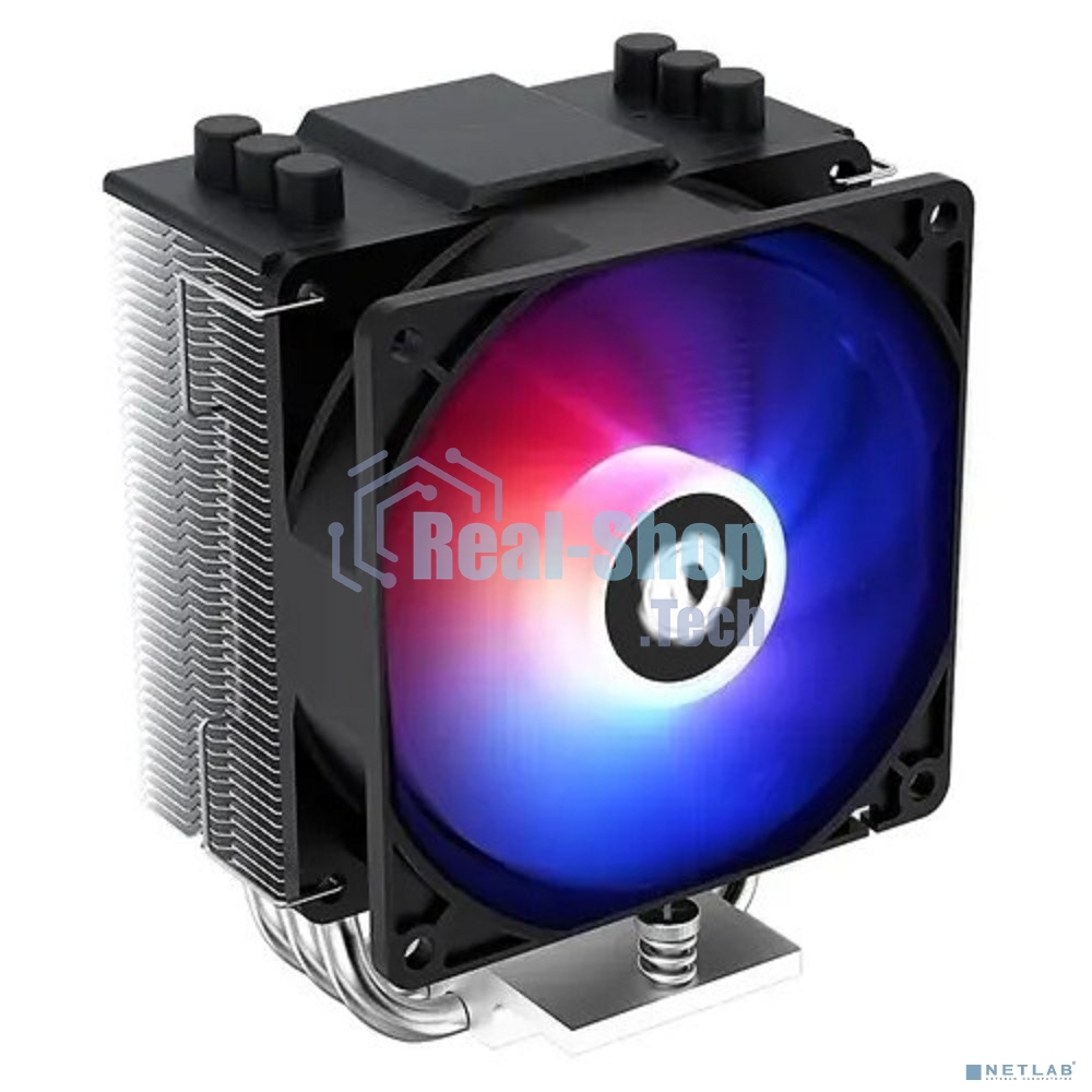 Кулер ID-COOLING SE-903-XT черный 92мм алюминий/медь 2200rpm 26db 4-pin 130w 123мм