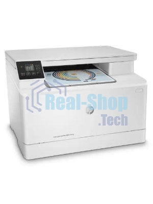 МФУ лазерное HP Color LaserJet Pro MFP M182n (7KW54A), A4, цветной, печ. до 16 стр/мин., 600 x 600 dpi (печать) 1200x1200dpi (скан.), USB, RJ-45, Air Print, Mopria