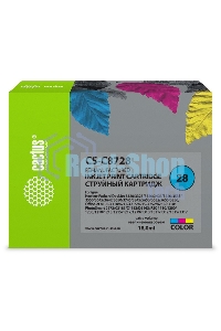 Картридж струйный Cactus CS-C8728 №28 многоцветный (18 мл) для HP DeskJet 3320, 3420, 3520, 3535, 3550, 3645, 3650, 3740, 3840, 5150, Fax 1240, OfficeJet 4105, 4110, 4211, 4251, 5500, 5510, PSC 1110, 1200, 1210, 1310, 1340, 1350