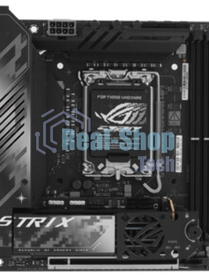 Материнская плата ASUS ROG STRIX Z890-I GAMING WIFI, LGA1851, Intel Z890, 2xDDR5, 2xSATA, 2xM.2, 1xPCI-E 5.0 x16, 1xHDMI, 2xThunderbolt 4, 1x2.5Gb LAN, 9xUSB-A, 1xUSB-C, 5.1, Mini-ITX