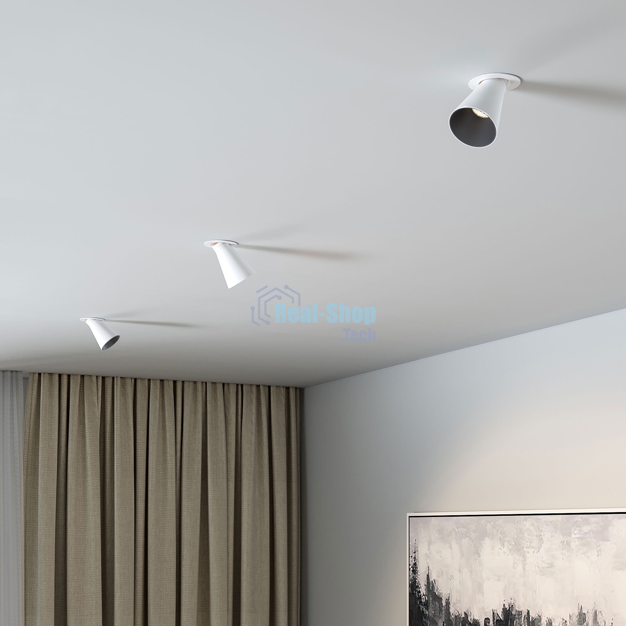 25097/LED 8W 4000K / светильник встраиваемый светодиодный / белый