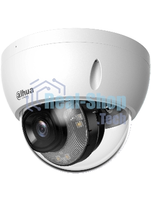 Камера видеонаблюдения Dahua DH-IPC-HDBW2449EP-S-IL-0280B, IP, 4 Мп, 2.8 мм, белая