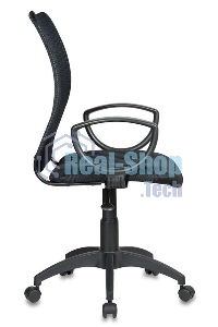 Кресло компьютерное Бюрократ Ch-599AXSN спинка сетка черный, сиденье черный TW-11