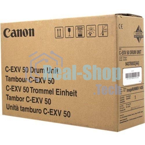 Барабан Canon C-EXV50 Drum Unit (9437B002AA 000), Black черный, 35500 стр, для IR1435/1435i/1435iF