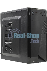 Компьютерный корпус Aerocool/Formula CS-1101 черный без БП ATX 2x120мм 1x140мм 2xUSB 2.0 1xUSB 3.0 audio