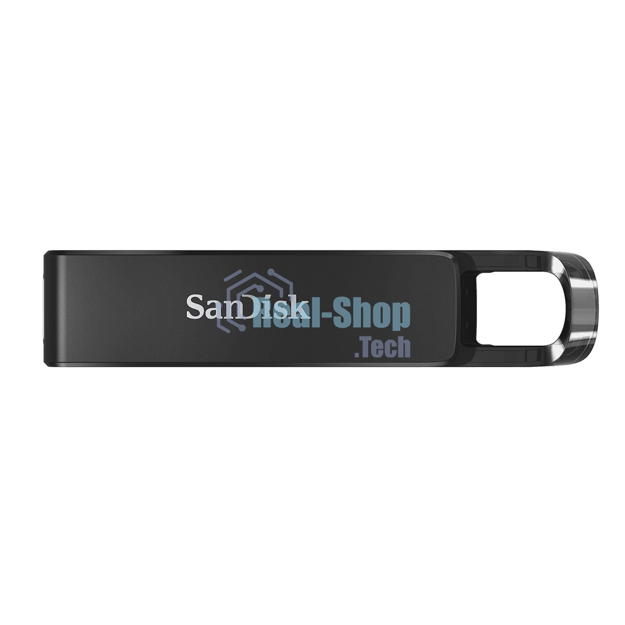Флешка USB Sandisk CZ460 Ultra (SDCZ460-128G-G46), 128Gb, USB Type-C, R/W 150/30, черный