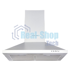 Вытяжка каминная Zigmund & Shtain K 139.6 W белый, 60 см, 500 куб. м/ч, 68 дБ