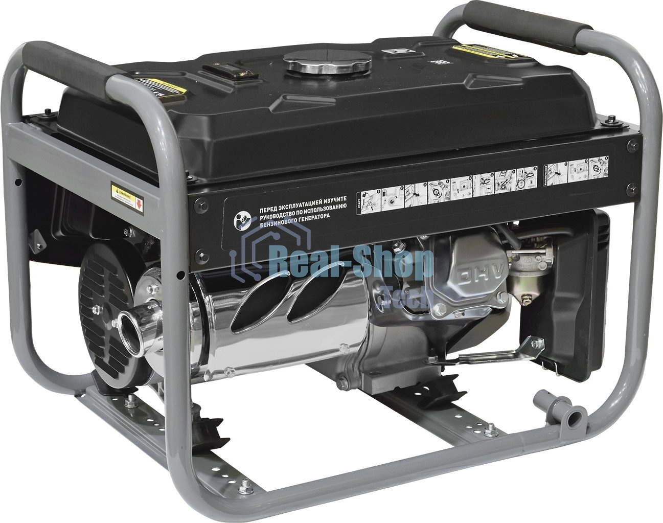 Электрогенератор бензиновый Carver PPG- 2500А, 2.3 кВт, 67 дБ, 40 кг