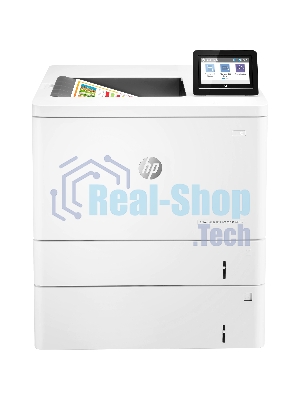Принтер лазерный HP Color LaserJet Enterprise M555x (7ZU79A), A4, цветной, печ. до 38 стр/мин., 600 x 600 dpi, USB, RJ-45, Wi-Fi, Air Print, Mopria