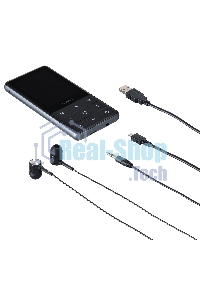 Плеер Hi-Fi Flash Digma Y4 BT 16Gb черный/2.4