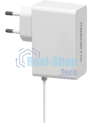 Адаптер питания KEENETIC/Keenetic PA25 (KPS-1225) Адаптер питания от сети 100–240 В, постоянное выходное напряжение 12 V с током до 2,5 A, для Keenetic c напряжением питания 9 или 12 В и током до 2.5 А