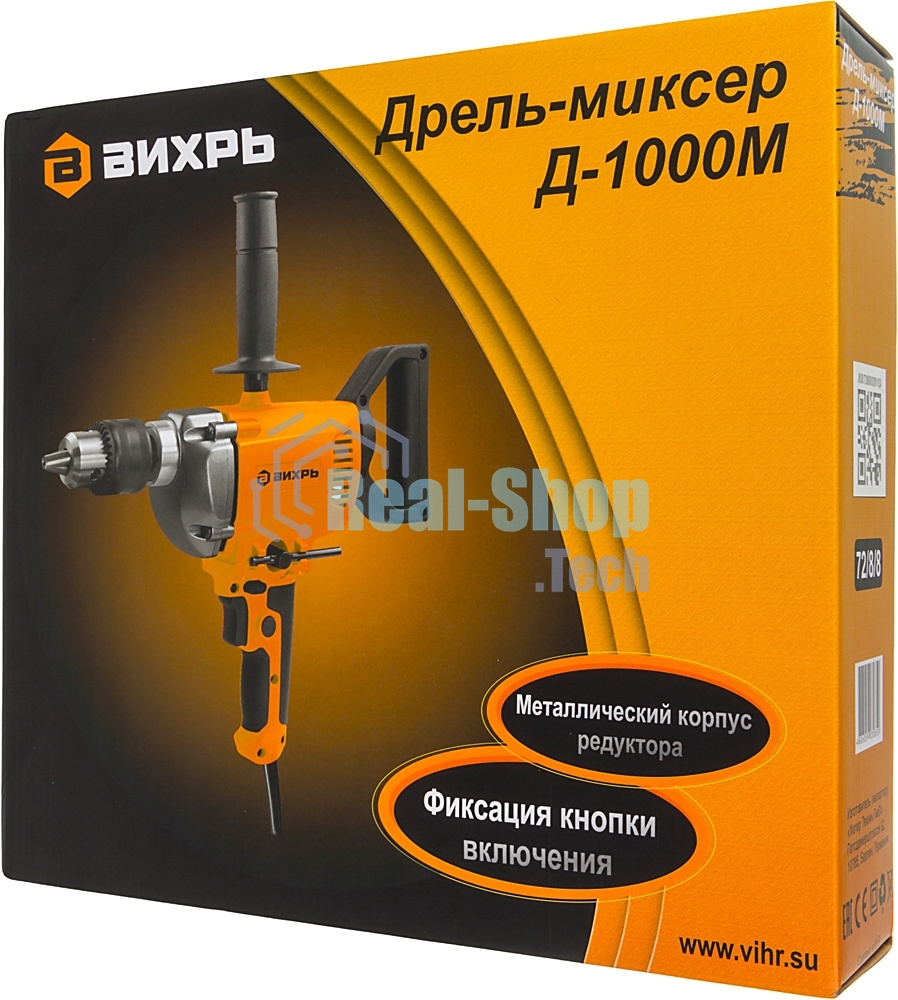 Дрель-миксер Д-1000М Вихрь 72/8/8