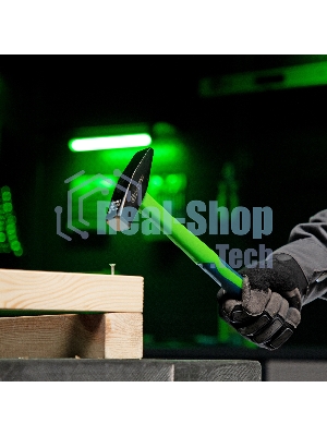 Молоток слесарный Сибртех, 400 г, фибергласовая обрезиненная рукоятка