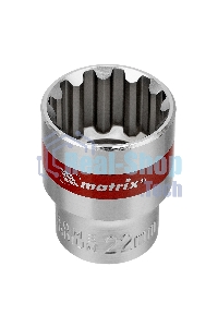 Набор универсальных торцевых головок Matrix 1/2