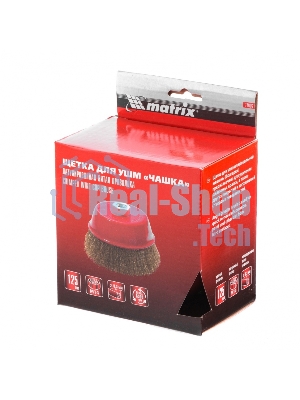 Щетка Matrix для УШМ, 125 мм, М14, 