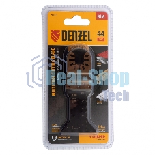 Насадка для МФИ Denzel режущая Т-образная, BiM, по металлу и дереву, 44 x 1,4 мм, мелкий зуб