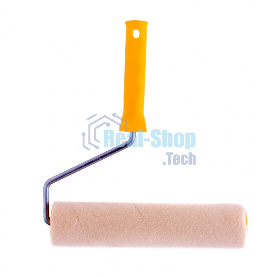 Валик Сибртех Лаки, 250 мм, ворс 5 мм, D 48 мм, D ручки 8 мм, велюр