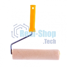 Валик Сибртех Лаки, 250 мм, ворс 5 мм, D 48 мм, D ручки 8 мм, велюр