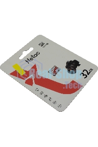 Флеш карта Netac P500 ECO 32Gb MicroSDHC C10 up to 80Mb/s, retail pack card only