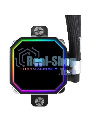 Система жидкостного охлаждения Thermalright Frozen Prism 360 ARGb Soc-AM5/AM4/1151/1200/2066/1700 черный 4-pin 27dB Al Ret (F-PRISM-360-BL-ARGb)