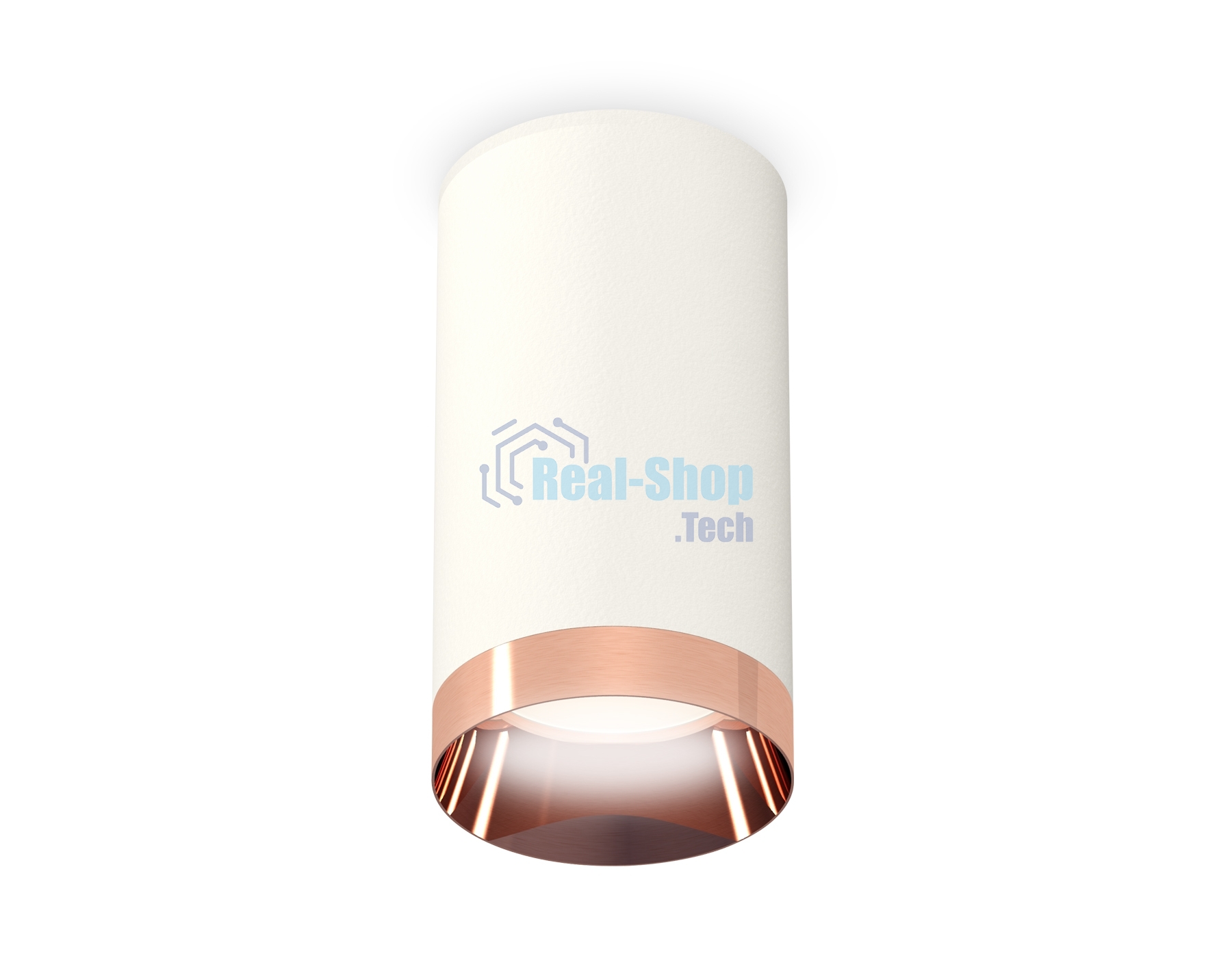 Светильник Ambrella Light XS6322025 SWH/PPG белый песок/золото розовое полированное MR16 GU5.3 (C6322, N6135)