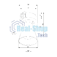 25097/LED 8W 4000K / светильник встраиваемый светодиодный / белый