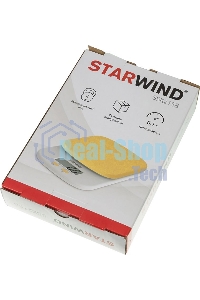 Весы кухонные Starwind SSK2158 макс.вес:2кг оранжевый