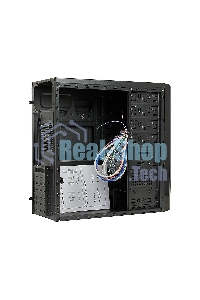 Компьютерный корпус Aerocool/Formula CS-1101 черный без БП ATX 2x120мм 1x140мм 2xUSB 2.0 1xUSB 3.0 audio