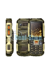Мобильный телефон BQ-2430 Tank Power Black+Gold 2.4”