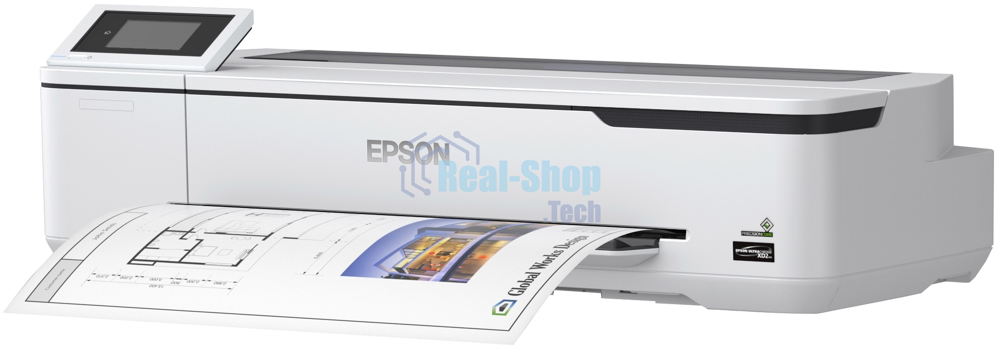 Плоттер струйный Epson SureColor SC-T3100N (C11CF11301A0) без стенда, A1, 24