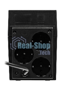 Источник бесперебойного питания Powercom Raptor RPT-1000A EURO 600Вт 1000ВА черный