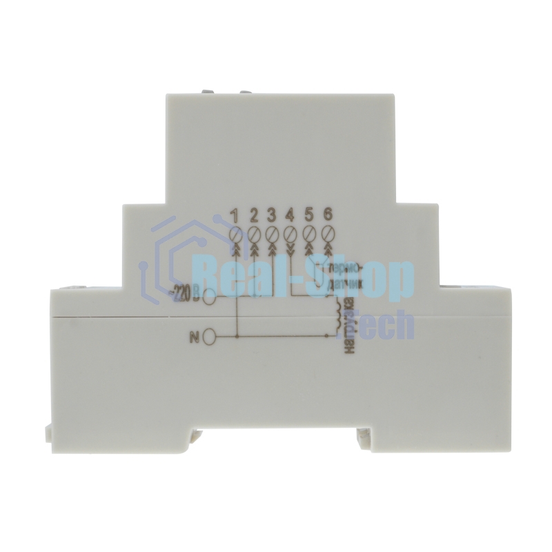 Терморегулятор цифровой Rexant (программируемый c диапазонами работы) RX-257 на DIN-рейку