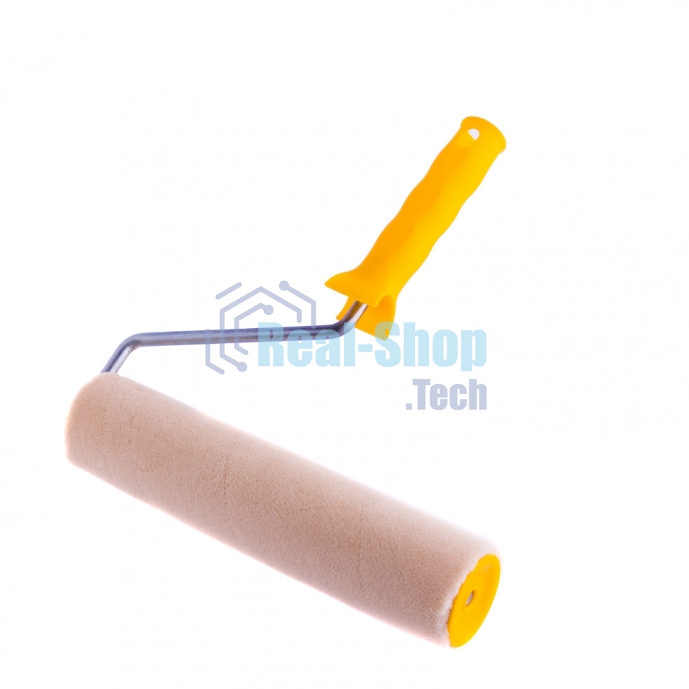 Валик Сибртех Лаки, 250 мм, ворс 5 мм, D 48 мм, D ручки 8 мм, велюр