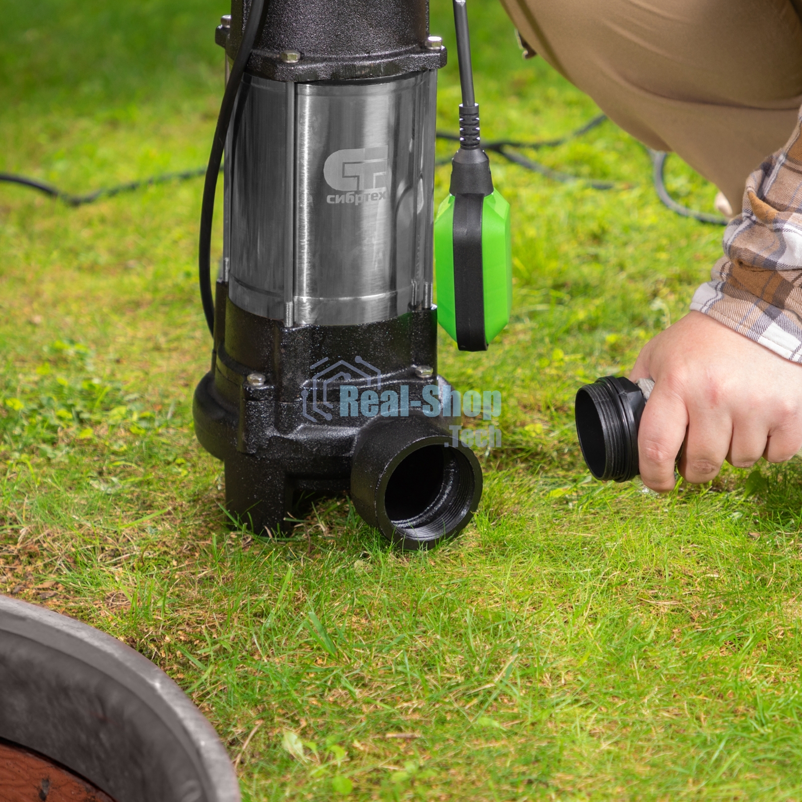 Фекальный насос Сибртех